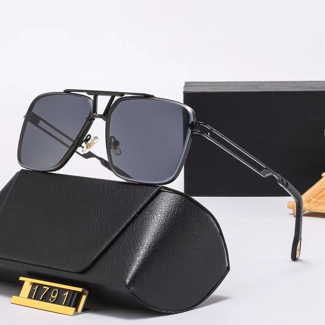 Sunglasses Aviator Polarized - نظارات شمسية رجالية فاخرة مستقطبة بحماية