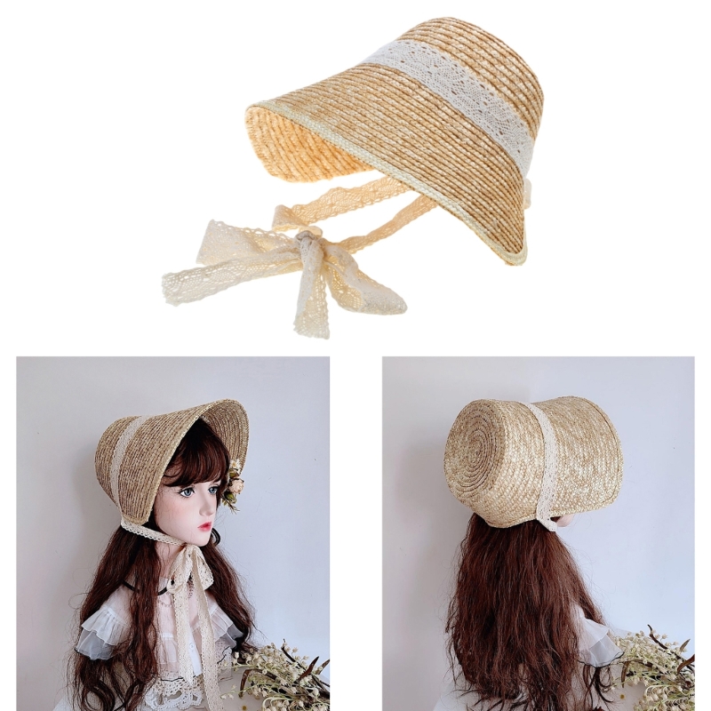 الحلو فتاة الشمس LolitaStyle S - مراجعة Bucket Hat Straw وسعره