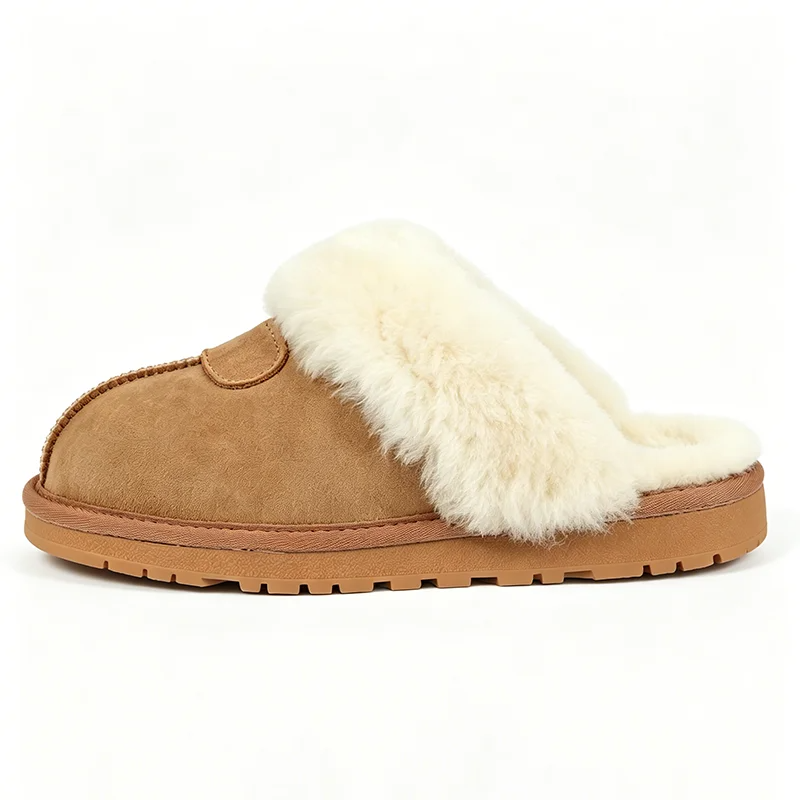 شباشب فرو طبيعي للنساء، دافئة  - مراجعة Espadrille Slip On وسعره