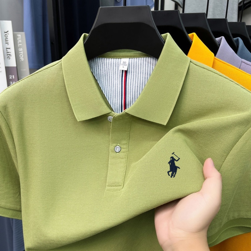 قميص بولو رجالي قصير الأكمام م - مراجعة Polo Shirt Pique وسعره