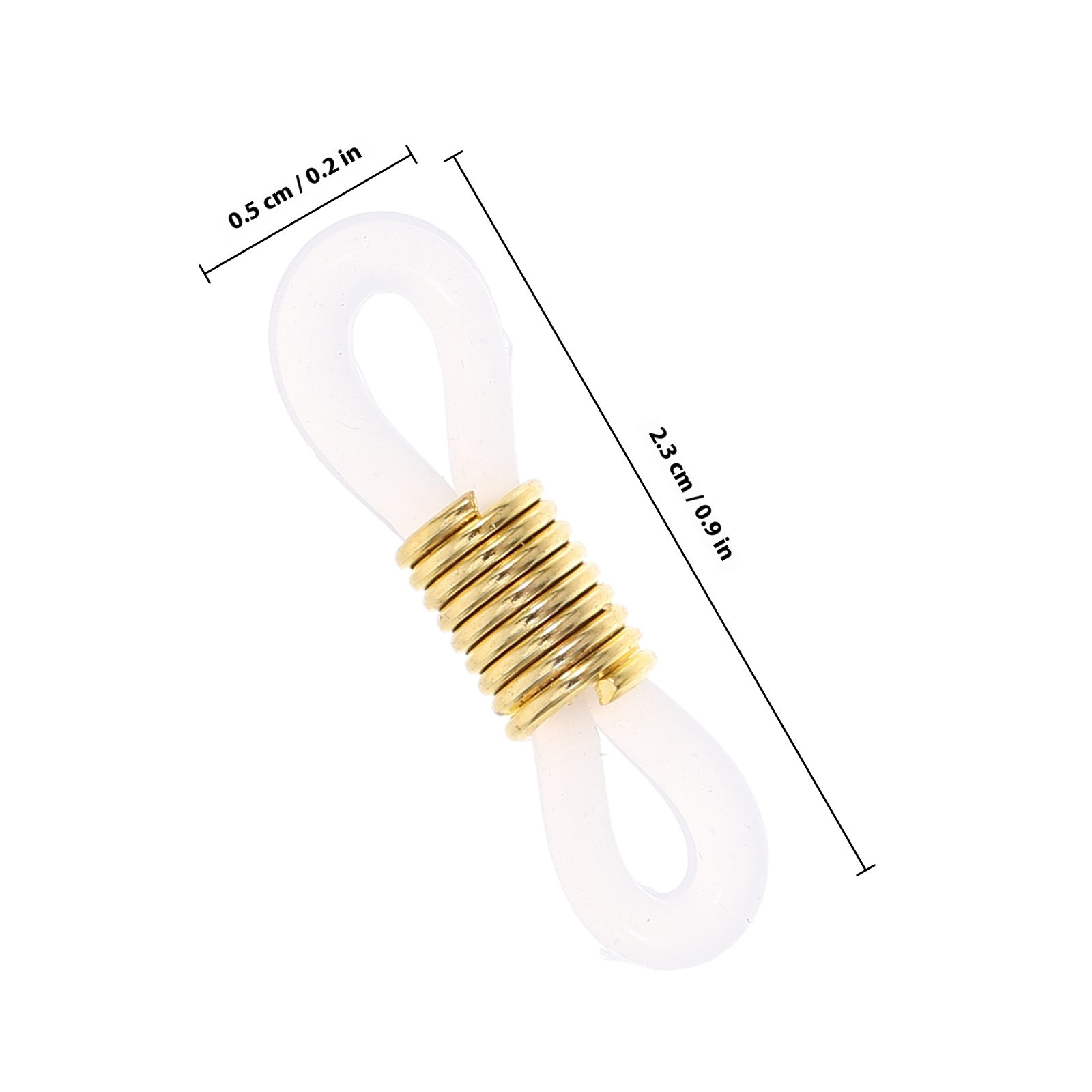 100 قطعة من أطراف سلسلة النظار - مراجعة Sunglass Retainer Cord وسعره