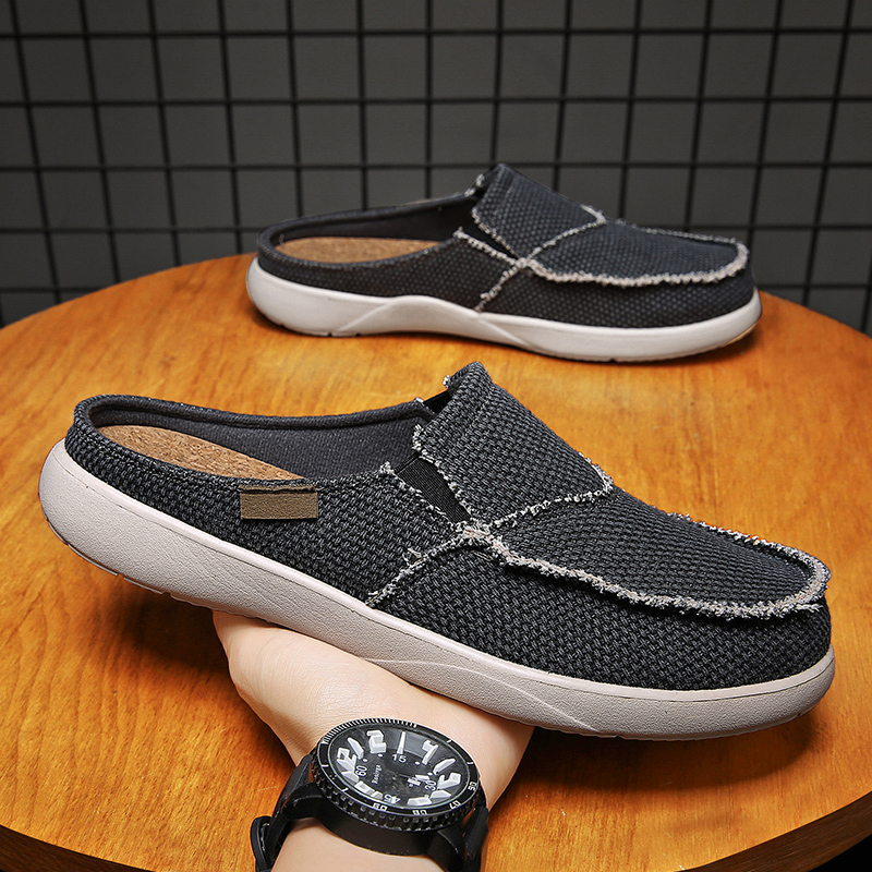 قماش الانزلاق على نصف أحذية لل - مراجعة Espadrille Slip On وسعره