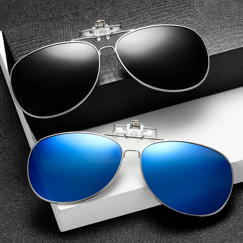 نظارة شمسية مستقطبة مع مشبك لل - مراجعة Sunglasses Aviator Polarized وسعره