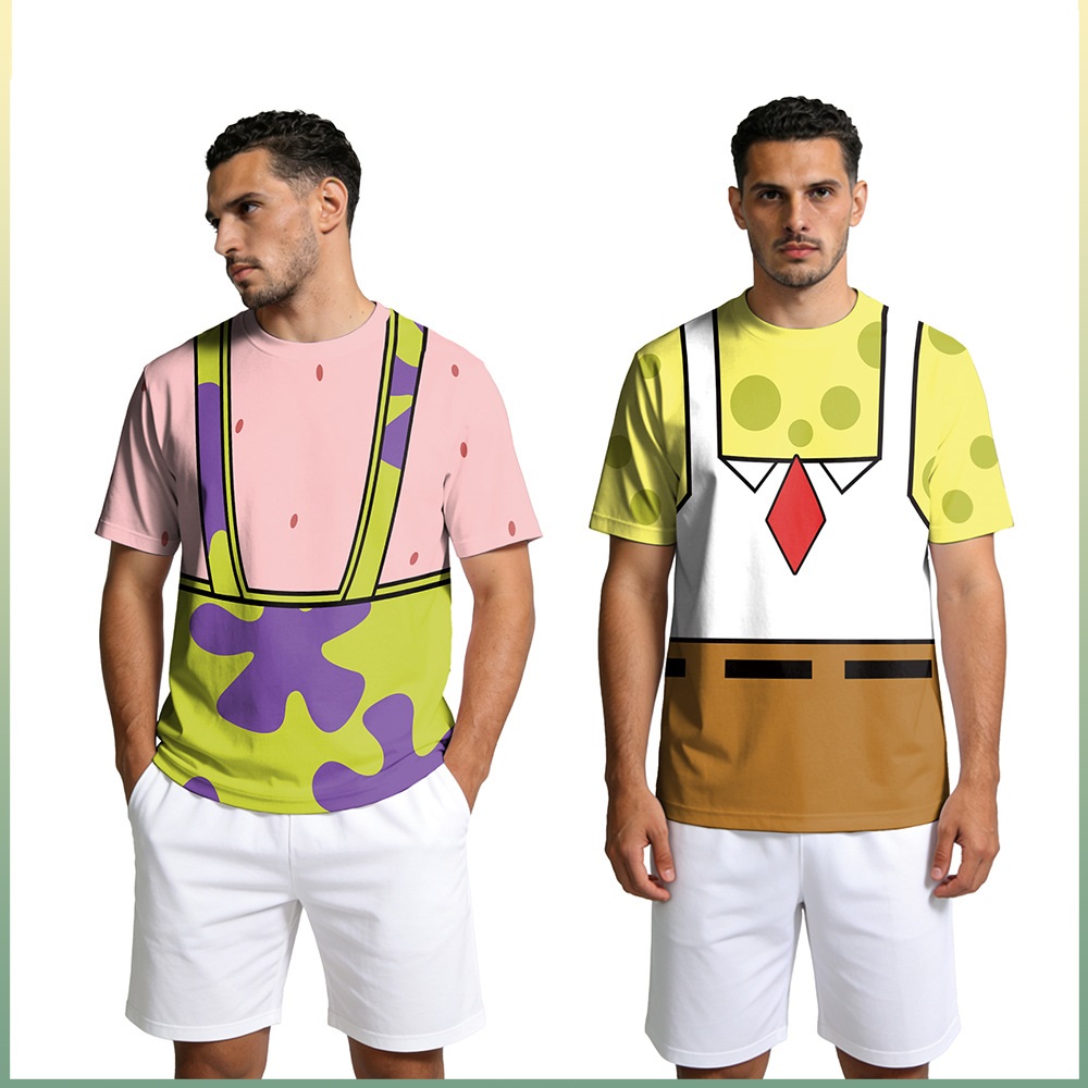 تي شيرت سبونج وباتريك ستار للت - مراجعة Tee Graphic Print وسعره